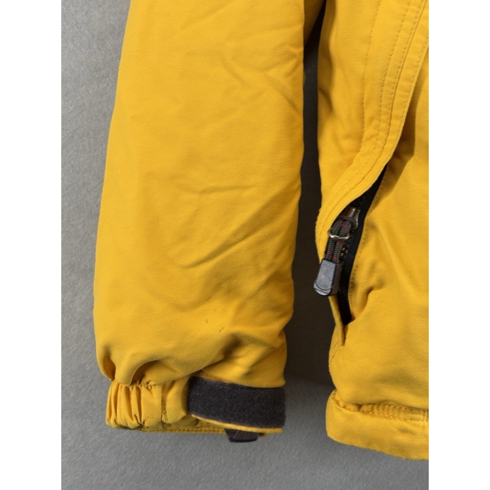Vintage Abercrombie & Fitch A92 Fleece Lined Winter Ski Jacket Yellow Men's Sz S - Picture 5 of 14